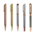 Пользовательский логотип Gold Corporate Gift Punpoint Pens Set с высококачественной подарочной коробкой черной ручки черной ручки